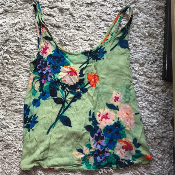Floral Print Tank - Picture 2 of 4